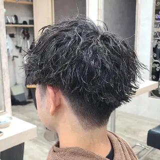 ショート メンズ EDEN店長／ 短髪／パーマ職人🔥のヘアスタイル