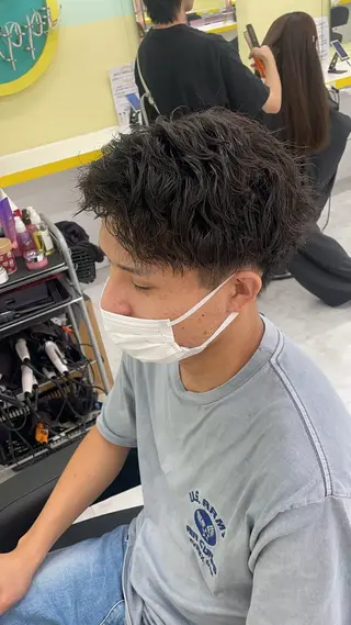 パーマ メンズ メンズ特化/パーマ/ カット/カラー/るなのヘアスタイル