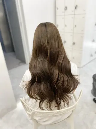 カラー 🤍やわらか抜け感 hair🤍RINのヘアスタイル