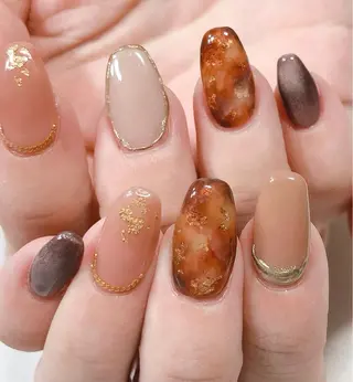 ネイル 東 千夏のネイルデザイン