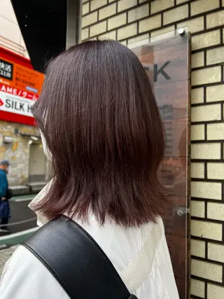 ミディアム カラー 🌞レイヤー×カラー 前川那津美🌞のヘアスタイル