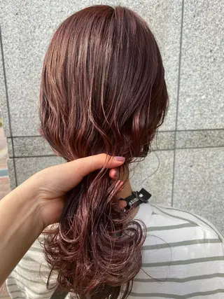 セミロング GiseL アンリのヘアスタイル