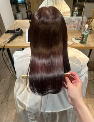 ミディアム hair salon e.m.所属・e.m. マヒロのヘアスタイル