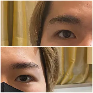 アイブロウ 柔らかい縮毛矯正/ ボブ/北林のヘアスタイル