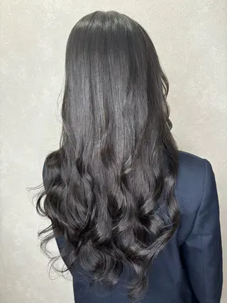 ミディアム エクステ＊美髪サロン KR2S河内長野店長のヘアスタイル