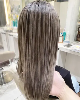 ロング カラー 菅野翔汰/髪質改善 カラー/ブリーチのヘアスタイル