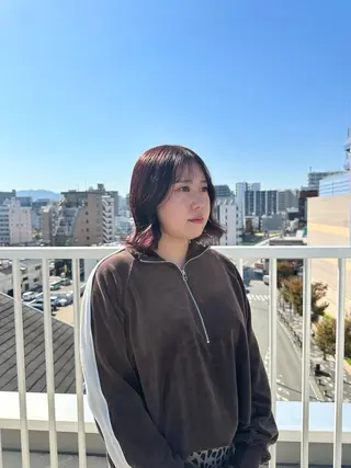 ミディアム 福岡美容師 SOUTAのヘアスタイル