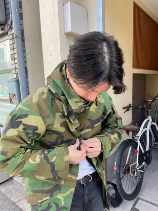 メンズ darts所属・マツダ レンのヘアスタイル