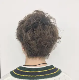 パーマ メンズ メンズサロンLOSS所属・メンズサロン rootのヘアスタイル