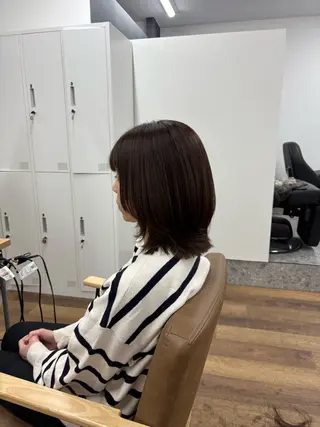 ミディアム カラー miki-YUCCA -"モデル様募集中"のヘアスタイル