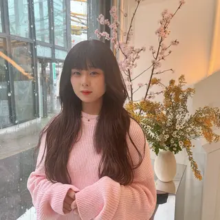 ミディアム カラー 💎透明感カラー特化 💎TAISEIのヘアスタイル