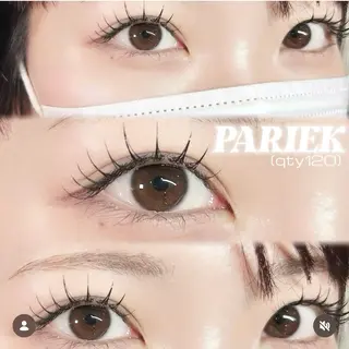 マツエク・マツパ Nixie MOMOKOのマツエク・マツパデザイン