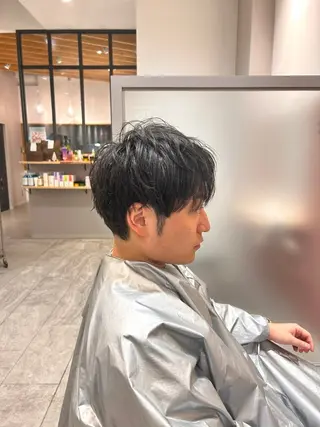 ショート メンズ 黒川 真裕のヘアスタイル