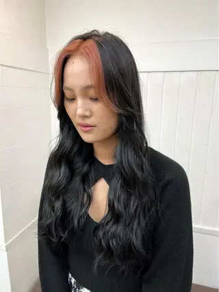 ロング カラー パーマ ヘアアレンジ メンズ 💎髪質改善特化💎 RUITOのヘアスタイル