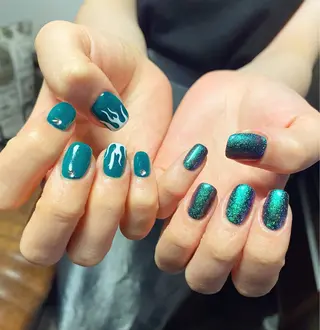 ネイル To Me Nail所属・🩵 mei🩵のネイルデザイン