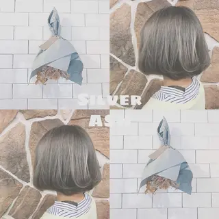 カラー ヲタク美容師 店長　上原のヘアスタイル