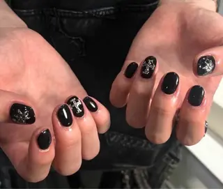 ショート メンズ Latte Nail 十三のネイルデザイン