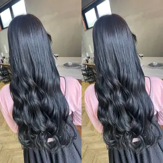 ロング MOMO KAのヘアスタイル