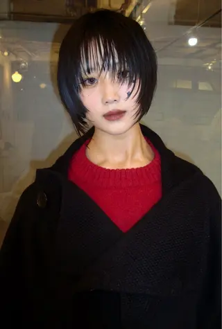 ショート リュウキ/レイヤー/ モードのヘアスタイル