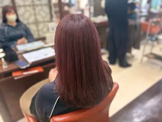 カラー 垢抜けデザイナー/ ハイトーン/朝倉友香のヘアスタイル