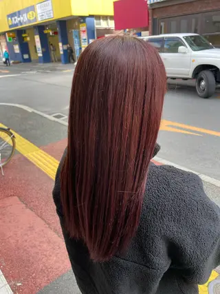 ロング カラー nagano saraのヘアスタイル