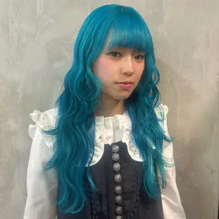 ロング カラー ☪ ‎ハイトーン信者 ☪️yumeka🪩のヘアスタイル