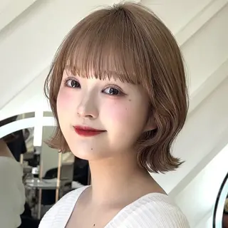 ショート カラー 原宿/ボブ/髪質 改善/レイヤー/優希のヘアスタイル