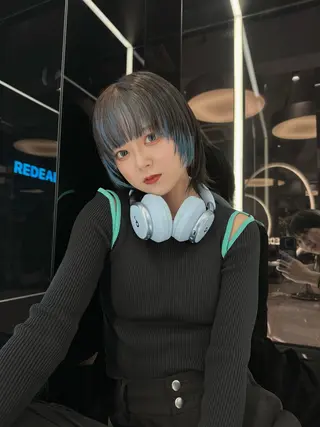 ショート カラー りょうへい/ 全頭ブリーチ/渋谷のヘアスタイル