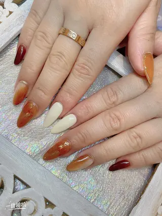 ネイル 長さだし専門店 M2　rikaのネイルデザイン