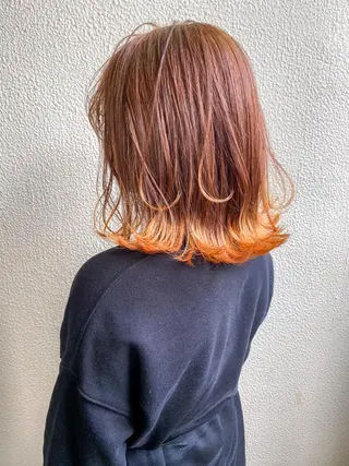 ミディアム カラー 栄・伏見 JOULE'Sのヘアスタイル