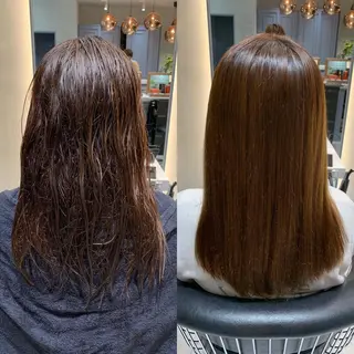 ロング パーマ 似合わせショート🌿 ボブ🫧 乾辺真悠子のヘアスタイル