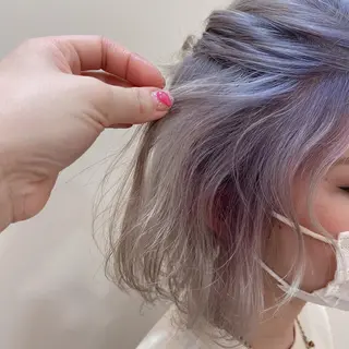 ショート カラー ヘアアレンジ Mirai 🧸のヘアスタイル