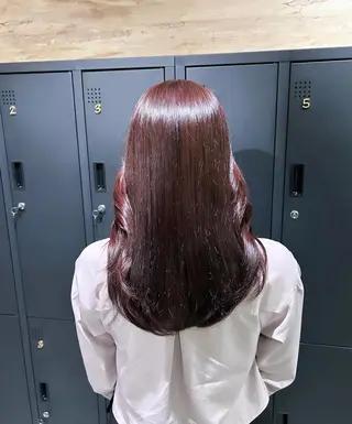 ロング カラー suri-ru hair【スリールヘアー】所属・FURUSAWA AOIのヘアスタイル