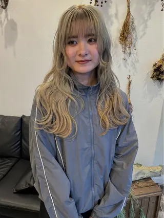 ロング カラー m ā l o.🌷 サカモトマイコのヘアスタイル