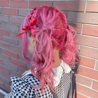 セミロング ヘアアレンジ 古沢 みづきのヘアスタイル