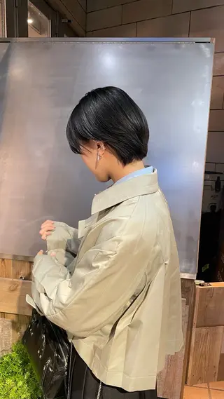 ショート 原宿/ケパーマ 🧺ユウマのヘアスタイル