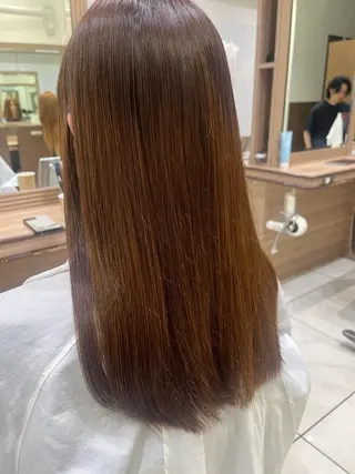 ロング カラー ☁🫧縮毛矯正 /春奈🪽🫧のヘアスタイル