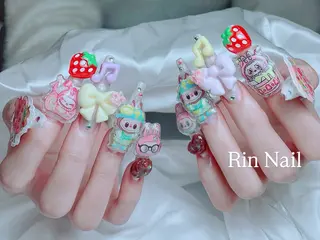 ネイル Rin Nail 新大久保店のネイルデザイン