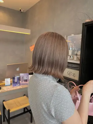 ショート カラー 水野 志保のヘアスタイル