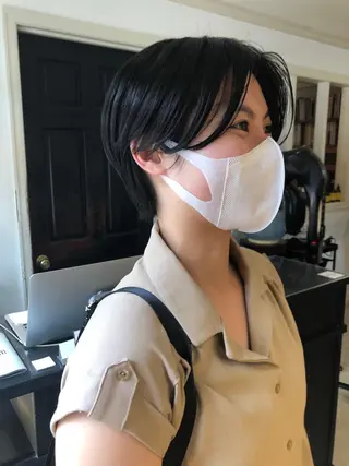 ショート NOUN所属・eri kinjoのヘアスタイル