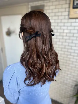 ヘアアレンジ 大人可愛いヘアメイク 💋🧚‍♀️しずかのヘアスタイル