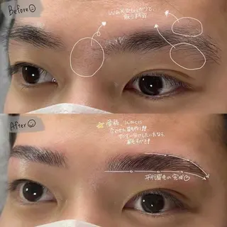 メンズ アイブロウ メンズ脱毛&メンズ眉毛  美的男子所属・メンズ眉＆メンズ脱毛 美的男子のその他イメージ