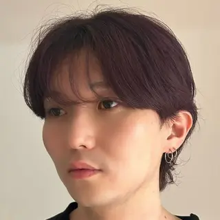 カラー メンズ GO TODAY シェアサロン　原宿　Verno店所属・センターパート特化/ メンズカット/ヒロキのヘアスタイル