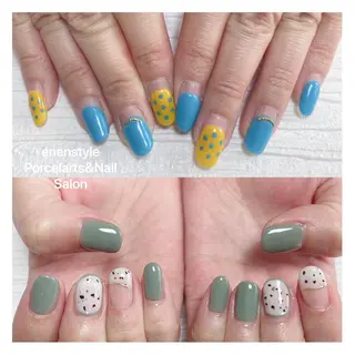 ショート ネイル 👑enen style👑のネイルデザイン