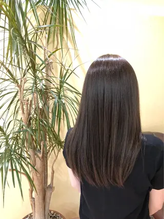 ロング カラー 石井 佑樹のヘアスタイル