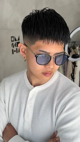 メンズ 艶レイヤー🍊 加藤隆也のヘアスタイル