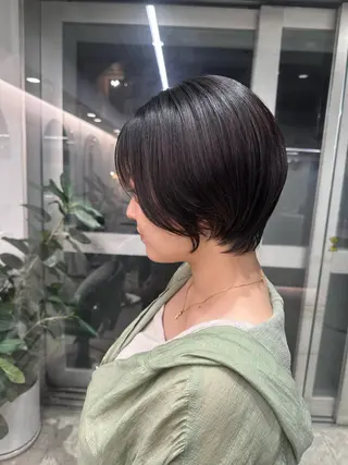 ショート mio/【日本橋】 パーマモデルのヘアスタイル