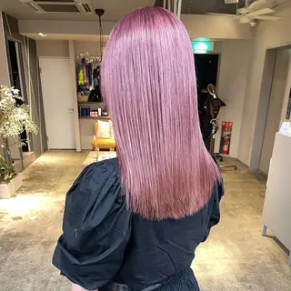 セミロング バレイヤージュモデル 小林匠❤️‍🔥のヘアスタイル