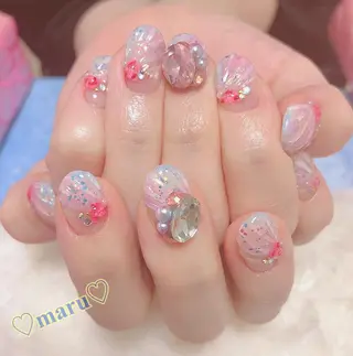 ネイル まるみ ♡のネイルデザイン