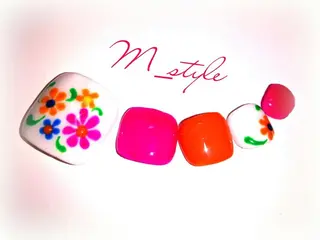 ネイル 下妻市ﾈｲﾙｻﾛﾝ M_styleのネイルデザイン